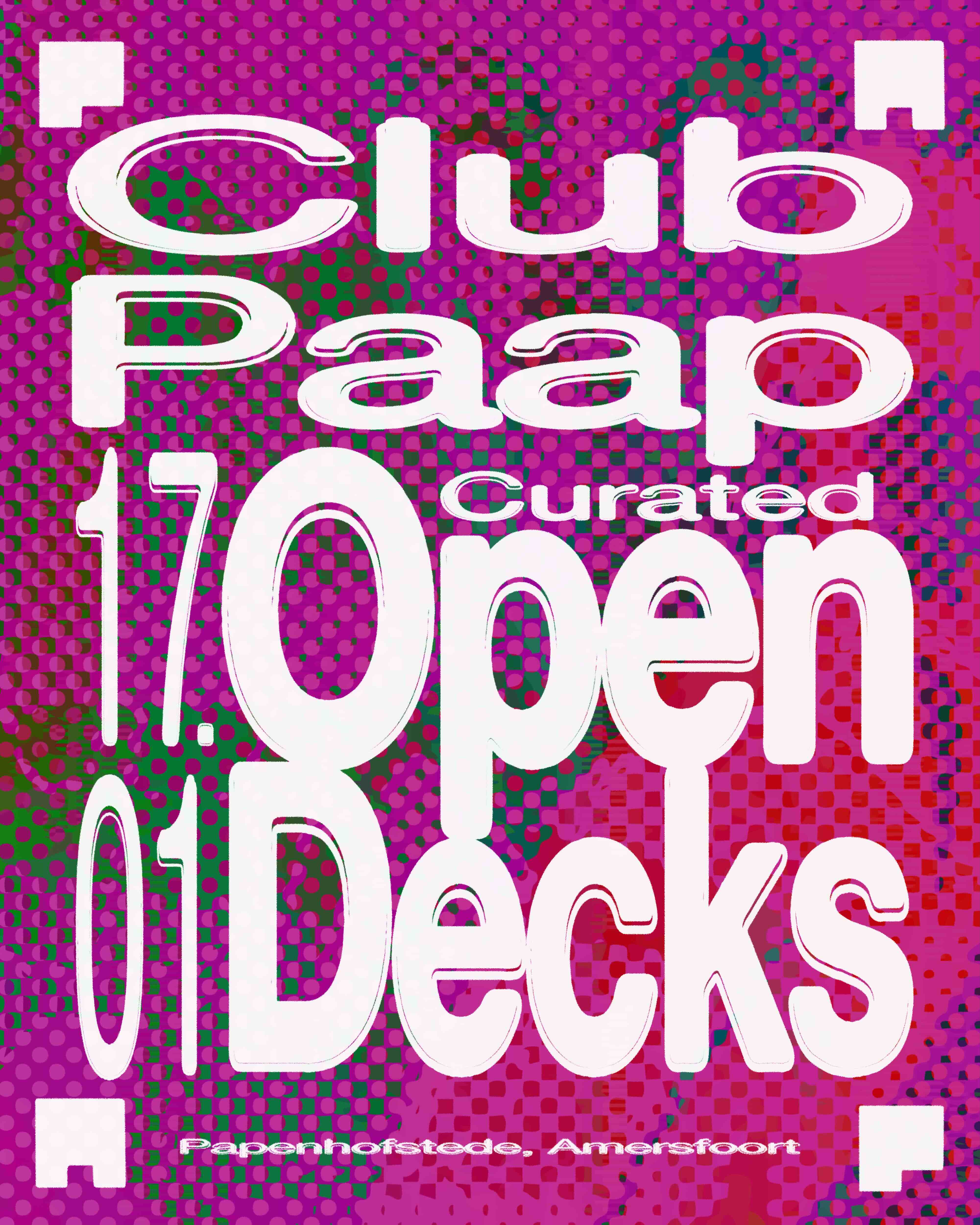 Curated Open Decks poster